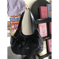 Túi xách Kitty dễ thương Nơ Niche Cô gái dễ thương Túi Tote di động