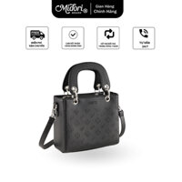 Túi Xách LADY Đeo Chéo Da Chống Nước Nam Nữ Monogram Dập Chìm Cao Cấp Chính Hãng M MIDORI