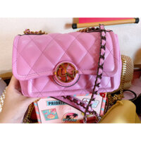 Túi xách Lyn hình dáng nhỏ nhắn quai đeo, khoá Logo