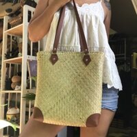 [TÚI XÁCH MÂY TRE ĐAN RẺ NHẤT SG] TÚI XÁCH HANDMADE CHO PHỤ NỮ TUỔI 20-50 LÀM TỪ MÂY TRE ĐAN THỦ CÔNG