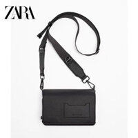 Túi xách Mini Zara màu đen thời trang mới 2023 dành cho nam