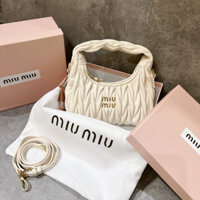Túi xách miu nhăn da mềm size 22cm fullbox