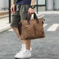 Túi xách nam công sở vải Canvas ngoài trời Túi đeo vai thông thường