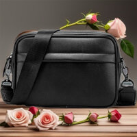 Túi Xách Nam Đeo Chéo Túi Đeo Chéo Da Gạo Đeo Ngực Hông Bụng Cao Cấp Rẻ Đẹp -A&ESHOP 99999