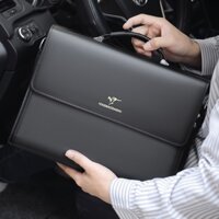 Túi xách nam doanh nhân ngang sức chứa lớn cặp tài liệu da Túi đeo vai Xu hướng Túi đeo chéo zc236 ko185