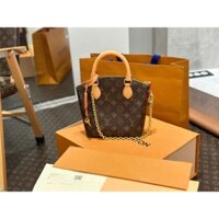 Túi xách nam&nữ LV sz17cm(đáy)cực đẹp fullbox vip nam châm