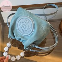 Túi xách ngọc trai deyangk Túi xô thời trang mới Túi đeo chéo một vai VN