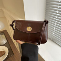 Túi xách nữ 2024 thiết kế cao cấp mới Ví nữ phong cách retro nách túi đeo chéo