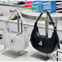 🎀Túi xách nữ C-K logo tam giác đeo vai đeo chéo đẹp da trơn basic kèm tag gấu thời trang hàn quốc 2024