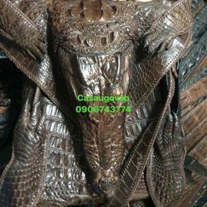 Túi xách nữ cá sấu hoa cà nguyên con