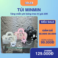 Túi xách nữ cầm tay đeo chéo MinMin siêu HOT 2024