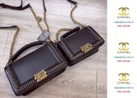 Túi xách nữ cao cấp Chanel vân da rắn