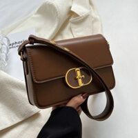 Túi Xách Nữ Cao Cấp Đeo Vai Đeo Chéo 3 Ngăn Da Mềm PK 484