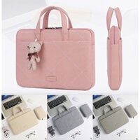 Túi xách nữ cao cấp, túi chông sốc cho Macbook-Laptop hiệu Brinch 13/14/15/15.6 inch