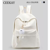 Túi Xách Nữ Ceekay Balo Da Vân Mây Dáng To Tặng Kèm Móc Góc Hàng Quảng Châu