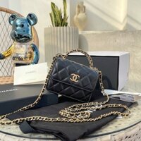 Túi Xách Nữ Chanel Mini Màu Đen Replica 11 Cao Cấp 12.5×9.5×3.5cm