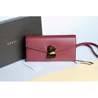 Túi Xách Nữ Charles & Keith CK6-10770330  Maroon Red  Leather