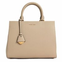 Túi Xách Nữ Charles & Keith Large Double Handle Bag – Sand CK2-50160095-2 Màu Be
