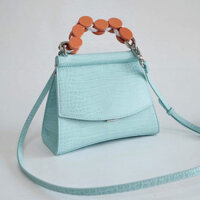 Túi Xách Nữ Charles & Keith blue leather