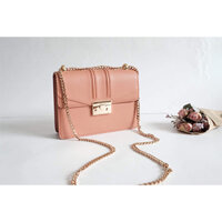 Túi Xách Nữ Charles Keith CK2-20680639 Push-Lock Shoulder Bag