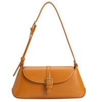 Túi Xách Nữ Charles & Keith Annelise Double Belted Shoulder Bag – Orange CK2-20781953 Màu Cam