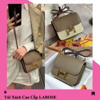 Túi xách nữ chữ H Cao cấp thời thượng màu Ghi Đậm L01086 LAROSE