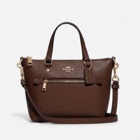 Túi Xách Nữ Coach Mini Gallery Crossbody Màu Nâu