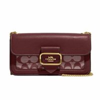 Túi Xách Nữ Coach Morgan Crossbody In Signature Chambray CH150 Màu Đỏ