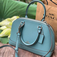 Túi Xách Nữ Coach Womens Mini Sierra Satchel Handbag Blue Leather