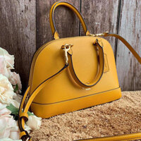 Túi Xách Nữ Coach Womens Mini Sierra Satchel Handbag Yellow Leather
