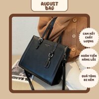 Túi xách nữ công sở bản to đựng vừa laptop, cực sành điệu, size lớn, đựng được nhiều đồ