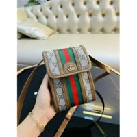 Túi xách nữ - cốp điện thoại gucci sọc ( od 2-3n )