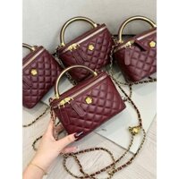 Túi xách nữ cốp hoa trà đeo chéo,đeo vai size 20cm phong cách Hàn Quốc ( mẫu mới)