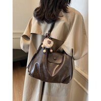 Túi xách nữ da mềm đeo vai, đeo balo tặng kèm móc gấu siêu xinh hàng quảng châu cao cấp T773