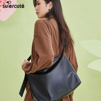 Túi xách nữ đa năng bằng da thật Túi đeo vai phong cách Hàn Quốc dung tích lớn