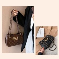 Túi xách nữ da Pu đi làm đi chơi phối dây xích sang chảnh xu hướng thời trang Hàn Quốc HERYHE TX43