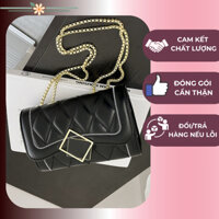 Túi xách nữ đeo chéo kẹp nách cực xinh sang chảnh khóa gương 3 ngăn rộng rãi để đồ tiện dụng chichic647