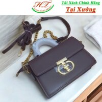 Túi Xách Nữ Đeo Chéo, Khoác Vai Đa Năng CD 3 Ngăn Hàng Đẹp,Tặng Kèm 2 Quai Dài Đeo Chéo Khoác Vai