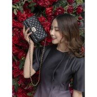 Túi Xách Nữ Đeo Chéo Ô Trám Nắp Gập HAPAS