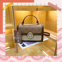 Túi Xách Nữ Đeo Chéo Quảng Châu Khóa Tròn Xoay Hiện Đại Phong Cách Hàn Quốc Size 20 - Mã 2646