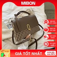 Túi xách nữ đeo chéo, túi đeo chéo nữ đẹp nhà Mibon thời trang sang trọng Mb02