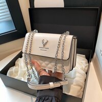 Túi xách nữ đeo chéo vai full box dáng vuông đơn giản có hộp Giizen TX39