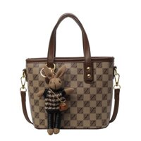 Túi xách nữ đeo chéo xách tay hàng Quảng Châu tặng kèm charm thỏ siêu dễ thương size 21