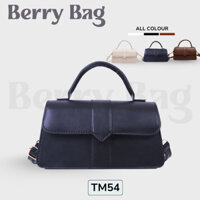 Túi xách nữ đeo vai đeo chéo BERRY hộp vuông phong cách thanh lịch TM54