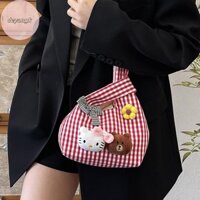 Túi xách nữ deyangk Hello Kitty Túi đeo chéo Túi đựng đồ nữ chất lượng cao Hoạt hình đa năng Walle VN