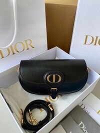 Túi Xách Nữ Dior Bobby East-West Like Auth Màu Đen 21x12x5cm