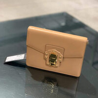 Túi Xách Nữ Dolce & Gabbana Lucia Bag Brown Leather