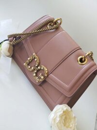 Túi Xách Nữ DOLCE & GABBANA Amore Small Embellished Leather Shoulder Bag