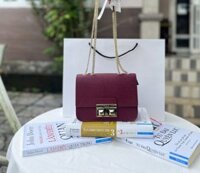 Túi Xách Nữ Furla Mini Bella Crossbody Màu Đỏ Ciliegia Bag