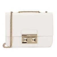 Túi Xách Nữ Furla Mini Bella Crossbody Trắng Perla Bag